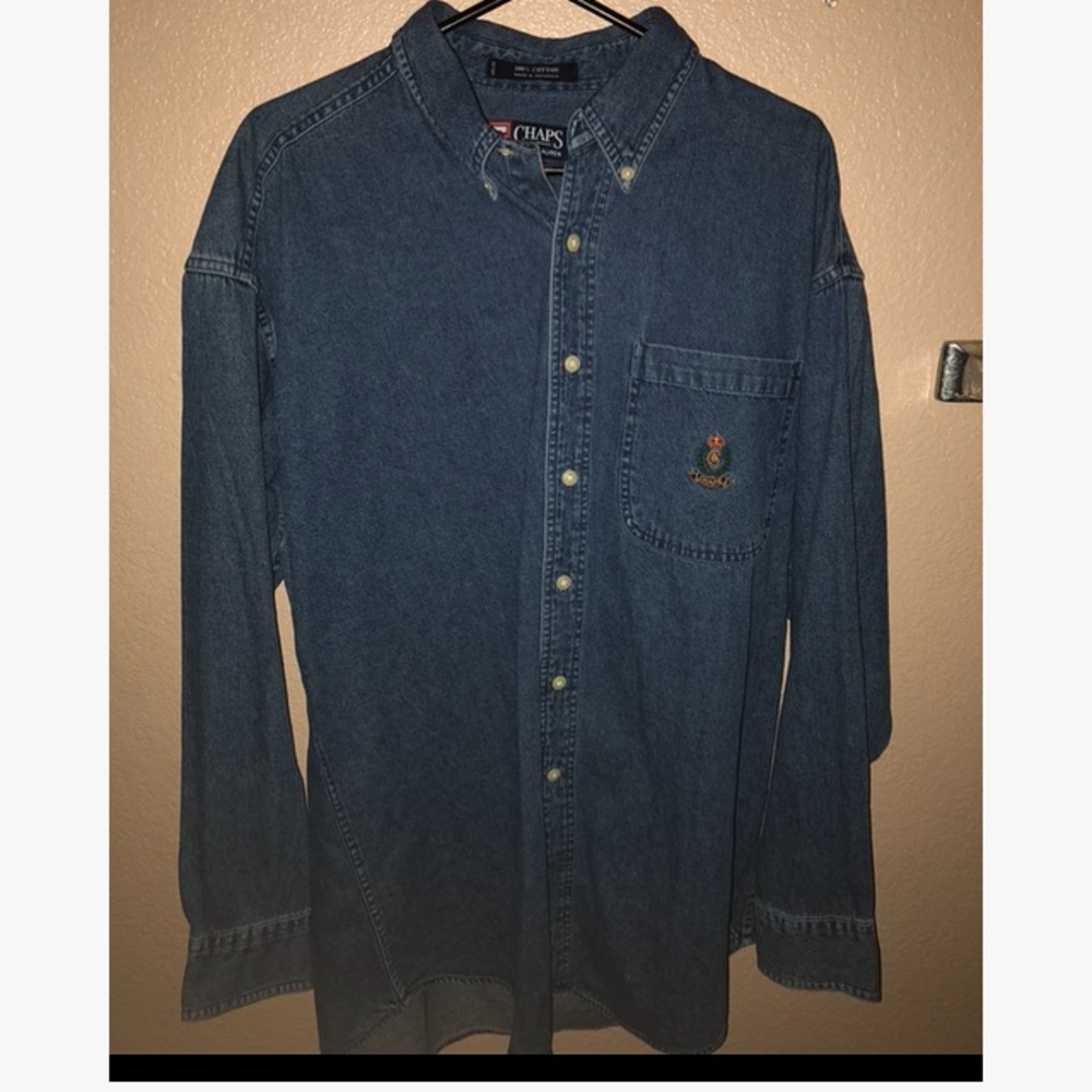 Chaps Ralph Lauren Denim Button Up
